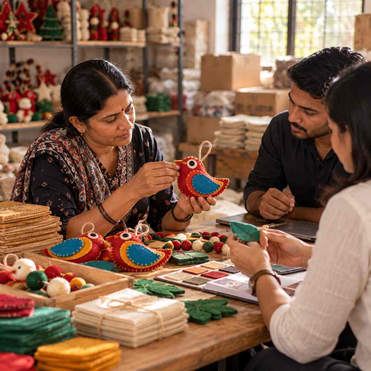 Feel the Wool Before You Commit to a Seasonal Order.